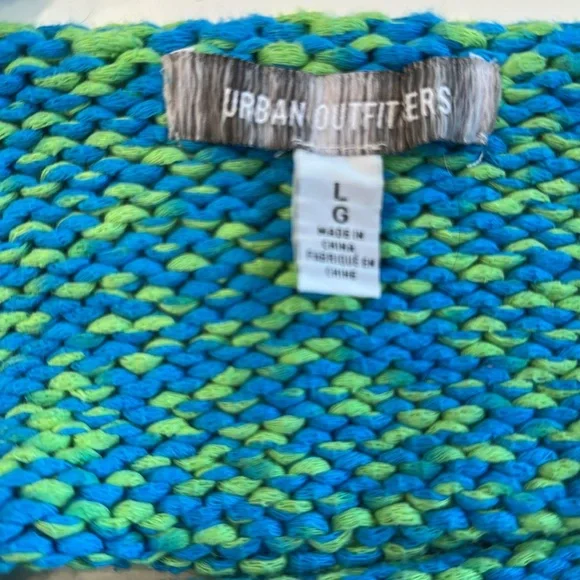 Urban Outfitters Blue & Green Knit Tank Top - Picture 5 of 5